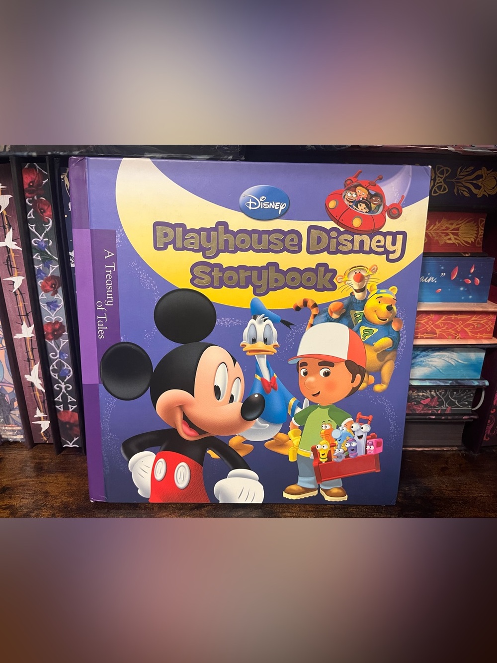Disney Playhouse Storybook - Purple & Yellow Cover